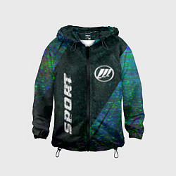 Детская ветровка Lifan sport glitch blue