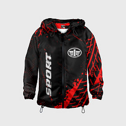 Детская ветровка FAW red sport tires