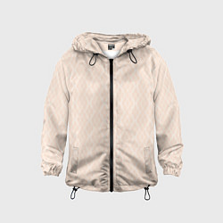 Детская ветровка Полосы узоры светло-бежевый
