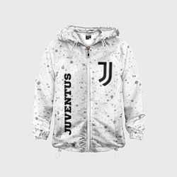 Детская ветровка Juventus sport на светлом фоне вертикально