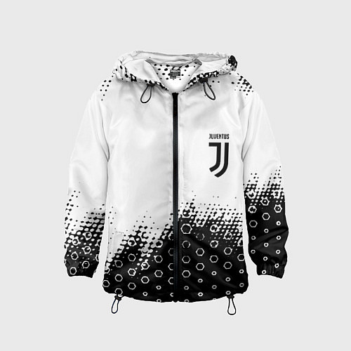 Детская ветровка Juventus sport steel / 3D-Черный – фото 1