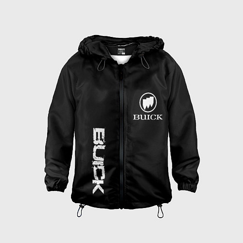 Детская ветровка Buik logo white / 3D-Черный – фото 1