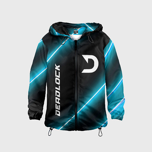 Детская ветровка Deadlock неоновые лампы / 3D-Черный – фото 1