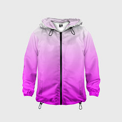 Детская ветровка Gradient color pink