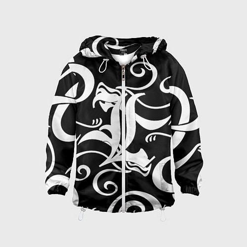 Детская ветровка Death Note japan anime / 3D-Белый – фото 1