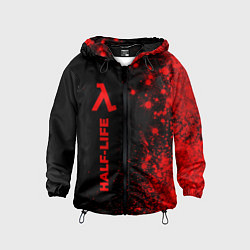 Детская ветровка Half-Life - red gradient по-вертикали
