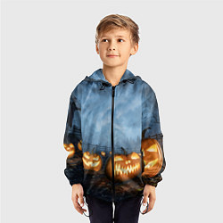 Ветровка с капюшоном детская Костюмы для halloween, цвет: 3D-черный — фото 2