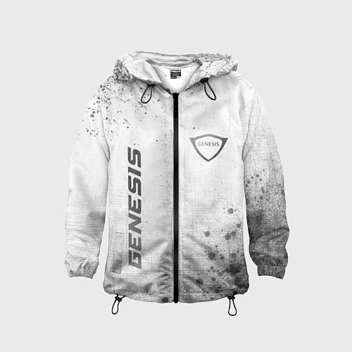 Детская ветровка Genesis - white gradient вертикально / 3D-Черный – фото 1