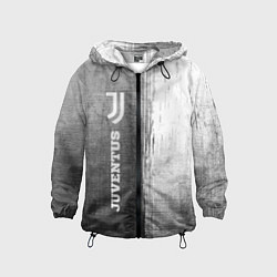 Детская ветровка Juventus - grey gradient по-вертикали