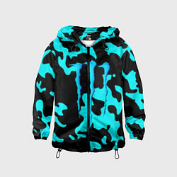 Детская ветровка Monster energy камуфляж голубой