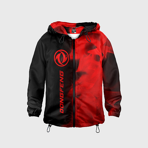 Детская ветровка Dongfeng - red gradient по-вертикали / 3D-Черный – фото 1