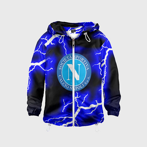 Детская ветровка Napoli storm fc / 3D-Белый – фото 1