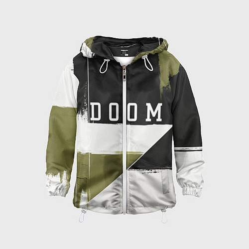 Детская ветровка Doom The Dark Ages / 3D-Белый – фото 1