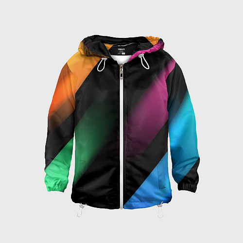 Детская ветровка Multicoloured / 3D-Белый – фото 1