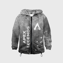 Детская ветровка Apex Legends - grey gradient вертикально