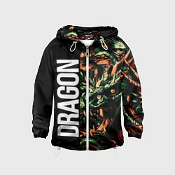 Детская ветровка Татуировка дракона ирезуми