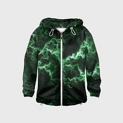 Детская ветровка Lightning green line