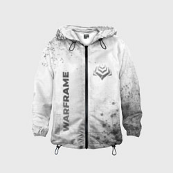 Детская ветровка Warframe - white gradient вертикально
