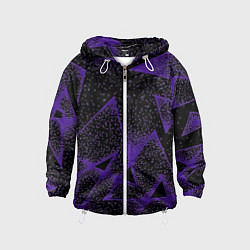 Детская ветровка The triangle is purple