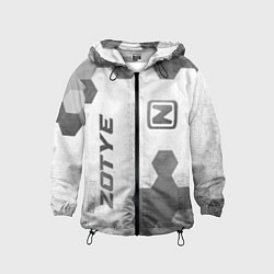 Детская ветровка Zotye - white gradient вертикально