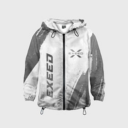 Детская ветровка Exeed - white gradient вертикально