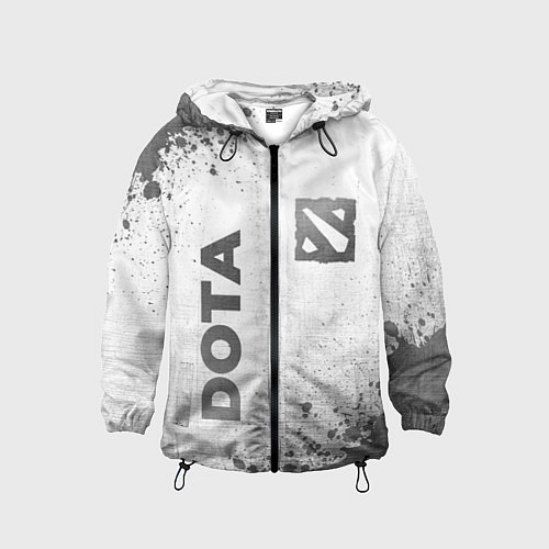 Детская ветровка Dota - white gradient вертикально / 3D-Черный – фото 1