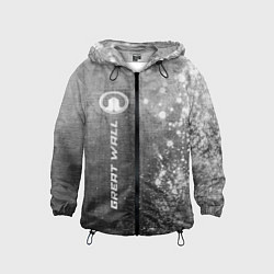 Детская ветровка Great Wall - grey gradient по-вертикали