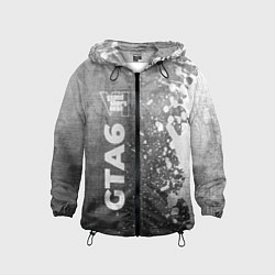 Детская ветровка GTA6 - grey gradient по-вертикали