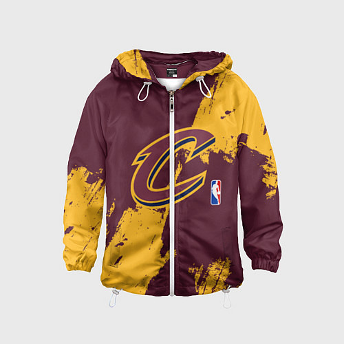 Детская ветровка Cleveland Cavaliers NBA team / 3D-Белый – фото 1