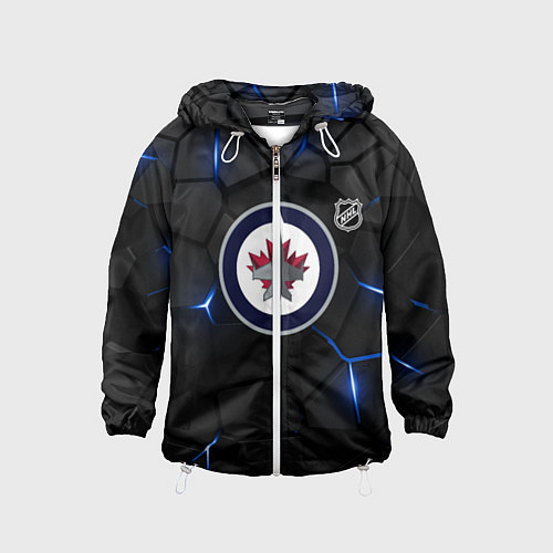 Детская ветровка Виннипег Джетс - НХЛ хоккей / 3D-Белый – фото 1