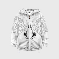 Детская ветровка Ассасин Крид - узор ворон