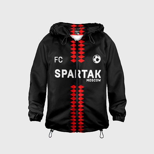 Детская ветровка Спартак Москва / 3D-Черный – фото 1