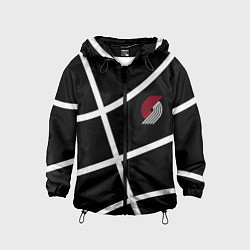 Детская ветровка Трэйл Блэйзерс - черный мяч