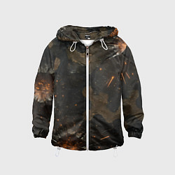 Детская ветровка Камуфляж со следами от пуль