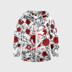 Детская ветровка Doom розы