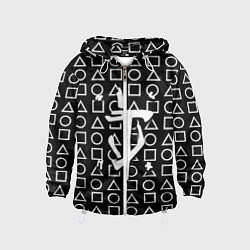 Детская ветровка Doom geometry pattern