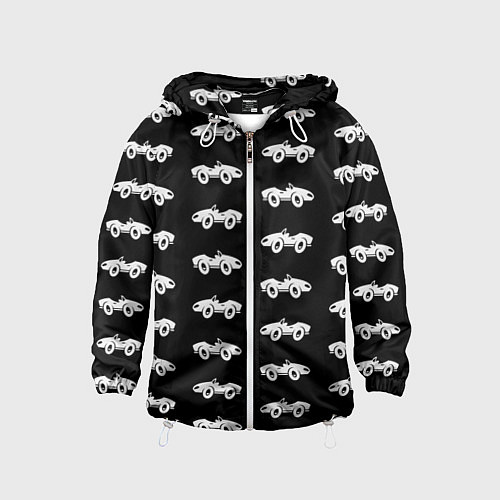 Детская ветровка Автомобили / 3D-Белый – фото 1