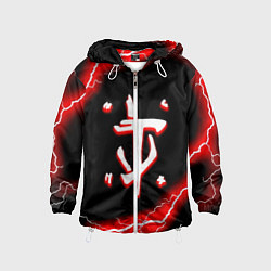 Детская ветровка Doom красный шторм