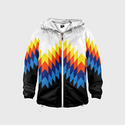 Детская ветровка Олдскульный паттерн