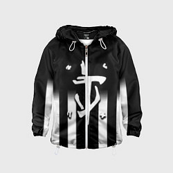 Детская ветровка Doom line white