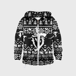 Детская ветровка Doom x elders scrolls pattern