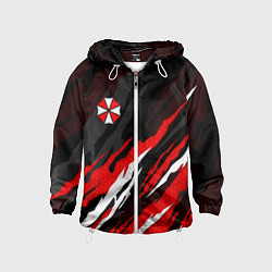 Детская ветровка Umbrella - красное пламя