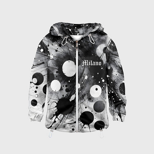 Детская ветровка Abstract fantasy pattern - Milano / 3D-Белый – фото 1