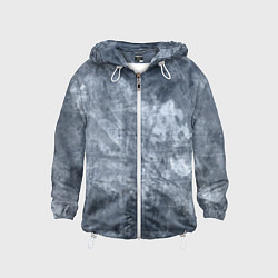 Детская ветровка Абстракция - gray-blue