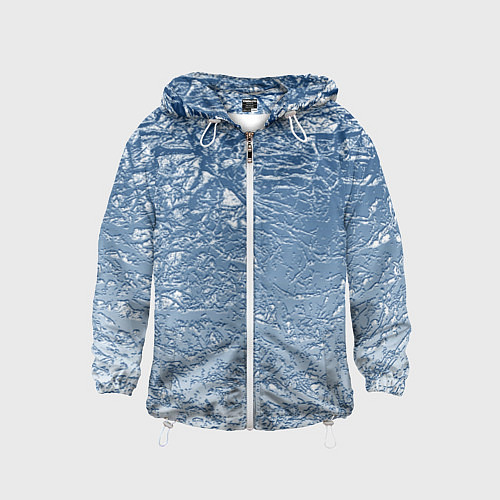 Детская ветровка Налипший снег / 3D-Белый – фото 1