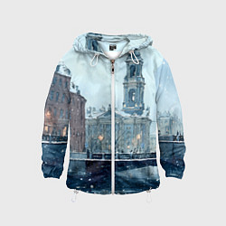 Детская ветровка Зимний Питер
