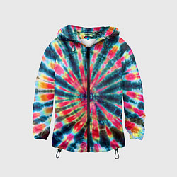 Детская ветровка Tie dye