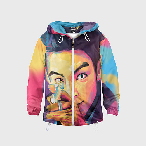 Детская ветровка Big Bang Art / 3D-Белый – фото 1