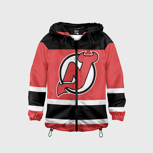 Детская ветровка New Jersey Devils / 3D-Черный – фото 1