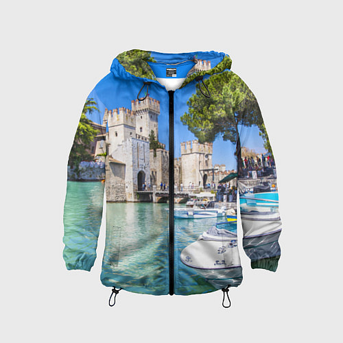 Детская ветровка Италия / 3D-Черный – фото 1